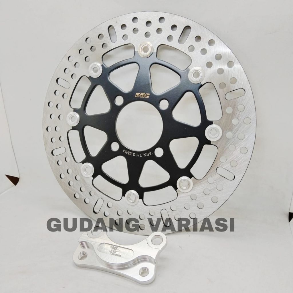 PIRINGAN 260MM+BREKET MOTOR MIO//JUIPTER//NUVO//VEGA R