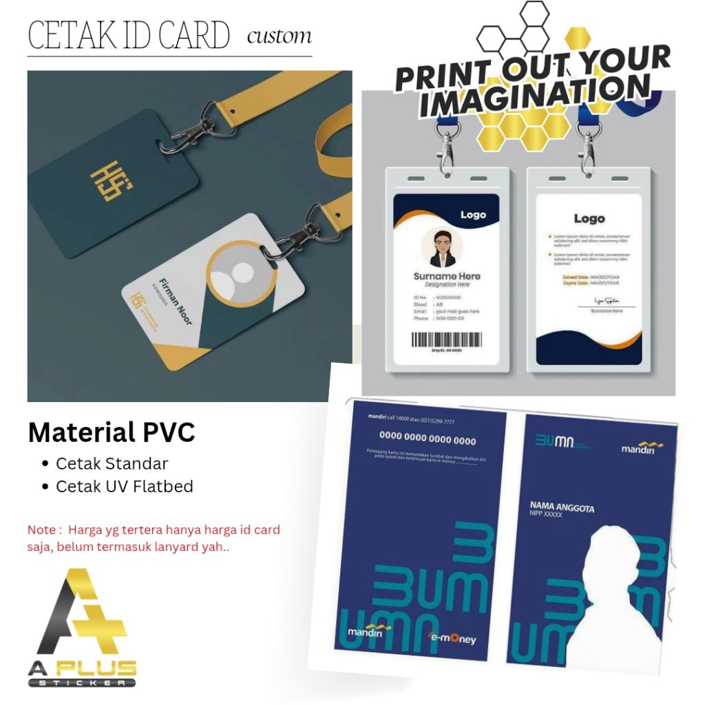 

Cetak Kartu ID CARD PVC,KARTU VISITOR,KARTU PELAJAR