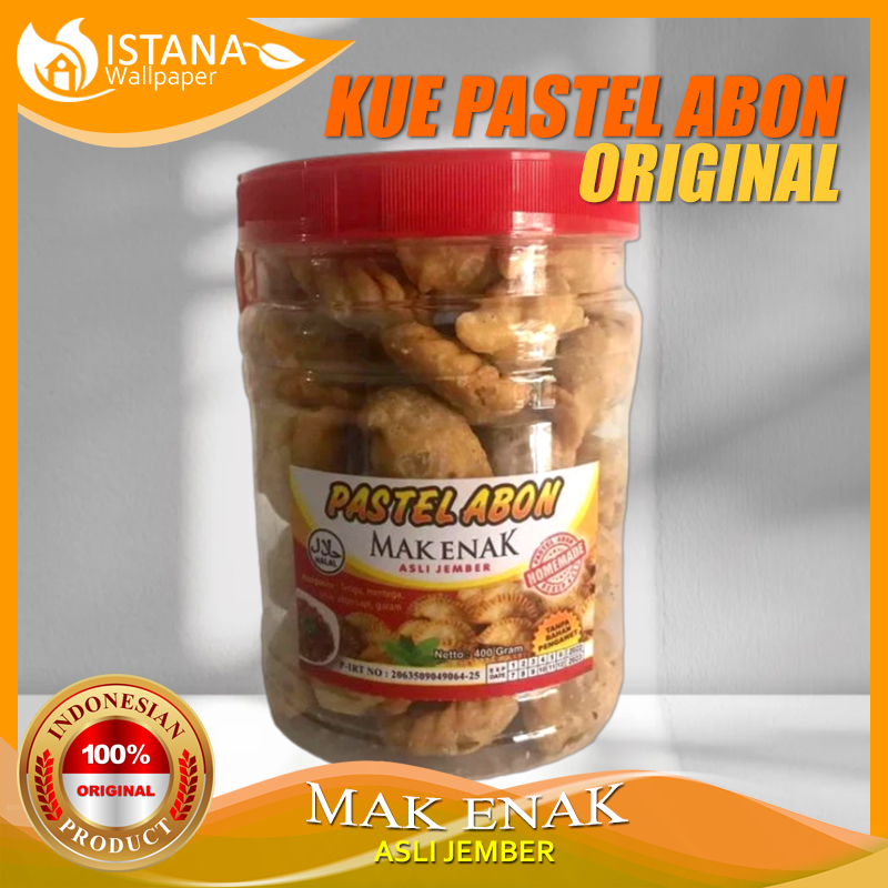 

KUE PASTEL ABON 400 GRAM - MAK ENAK ASLI JEMBER