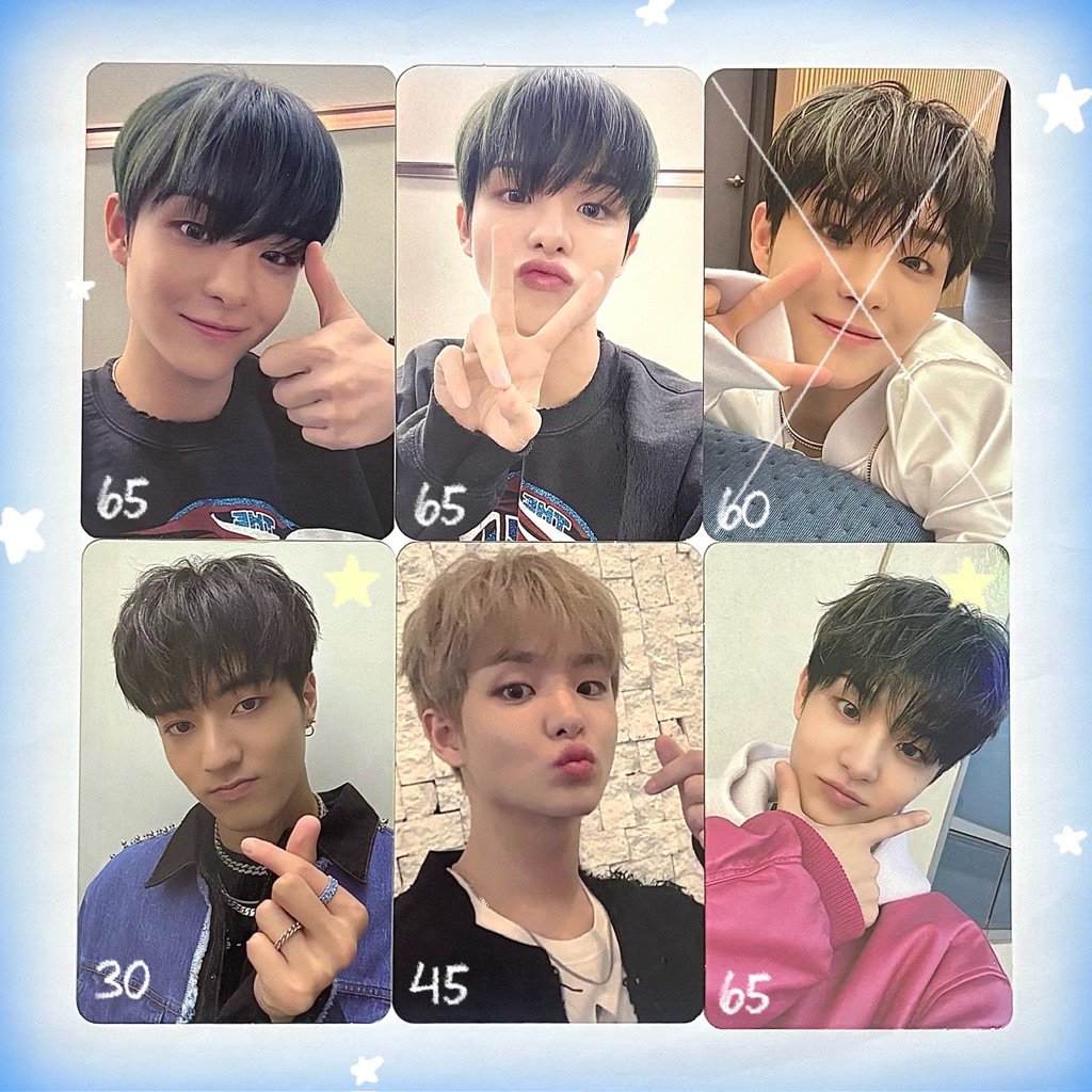 [BACA DESC] wts photocard treasure park jihoon photocard pc pob the second step chapter one jump up 