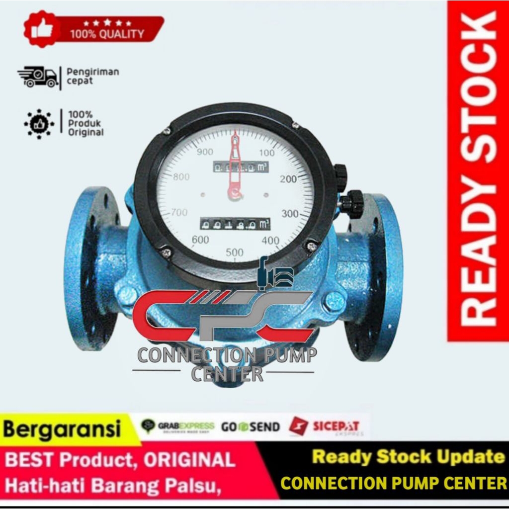 Flow meter Solar Flowmeter minyak 2inch Oval Gear Flow meter 2 inch