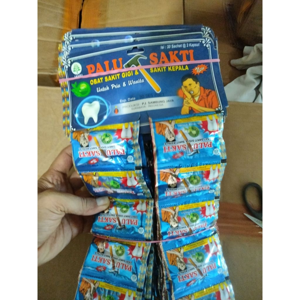 PALU SAKTI kapsul sakit gigi