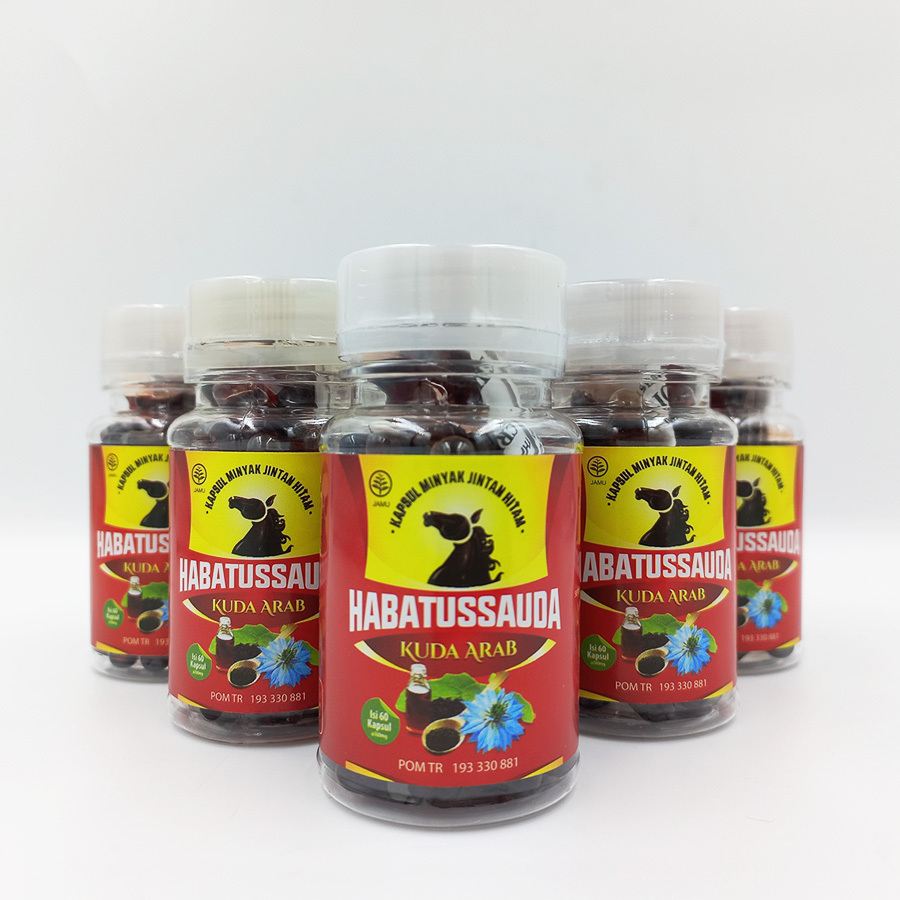 Habbatussauda Kuda Arab 60 kapsul