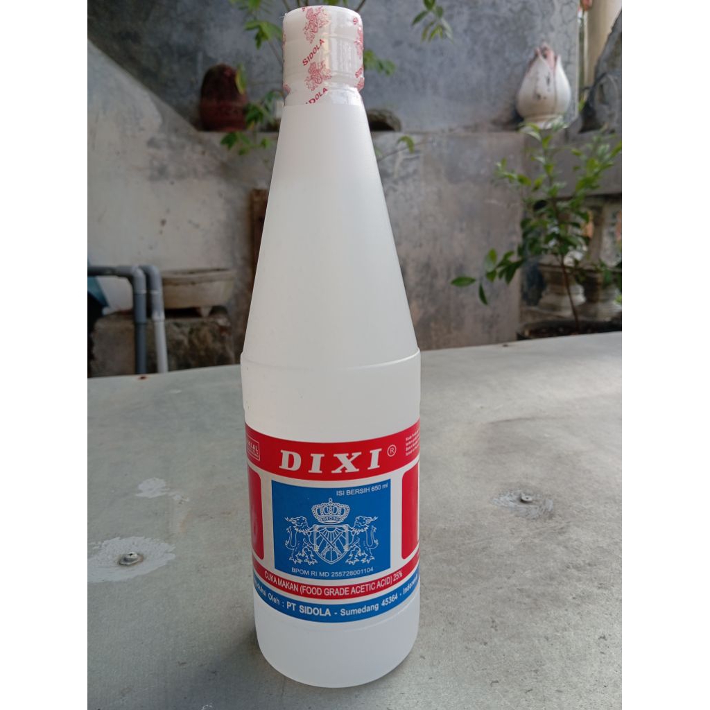 

DIXI CUKA MASAK 650 ML BOTOL BESAR