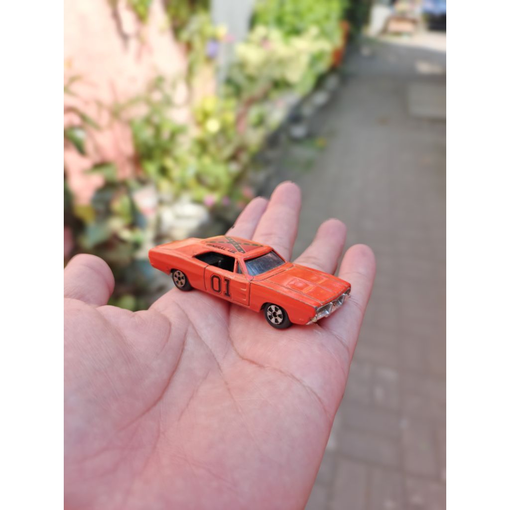Diecast 1981 ERTL 1/64 Dukes Of Hazzard General Lee Dodge Charger Made in USA Loose Vintage VHTF War