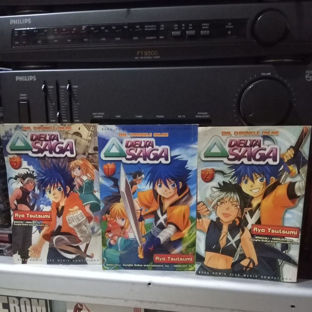 komik paketan delta saga volume 1,2,3