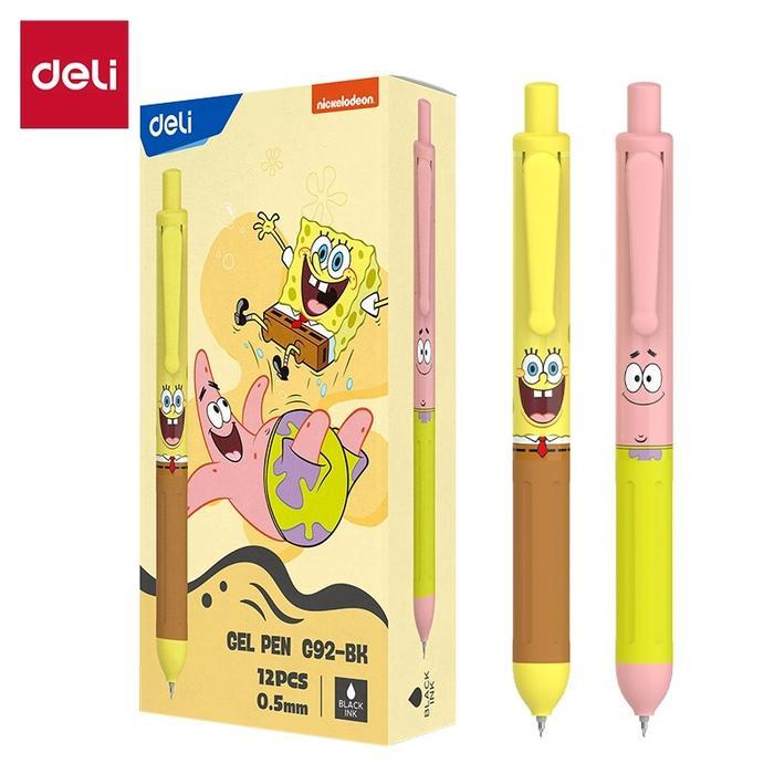 

DELI PENA GEL PEN EG92 0.5MM SPONGEBOB