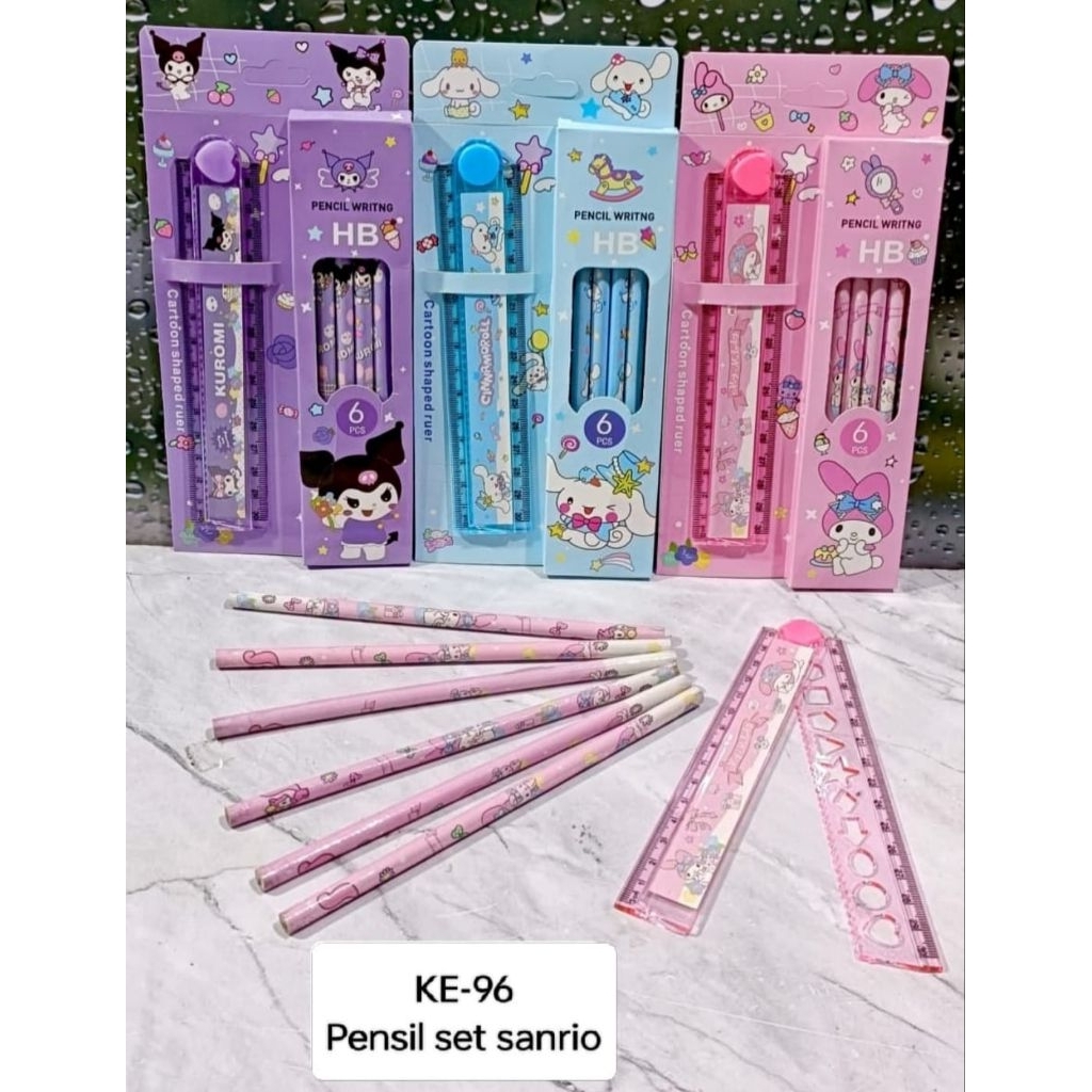 

1 LUSIN ISI 12 SET ATK SANRIO