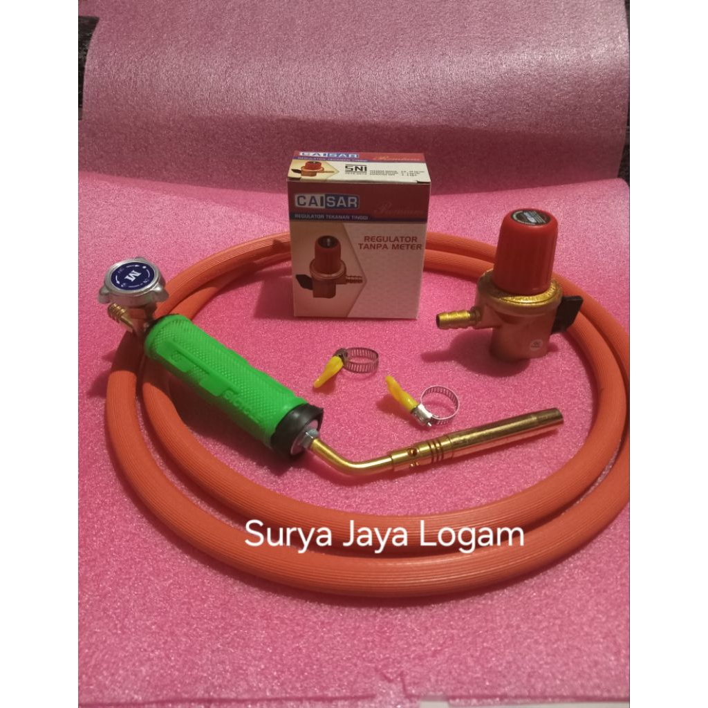 kepala Gas Torch/Alat Las Lpg/Alat Bakar Gas Torch/Kepala heating torch lengkap