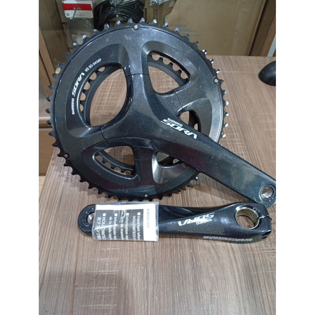 Shimano crank Sora double FC-R3000/3030 50 34T -original