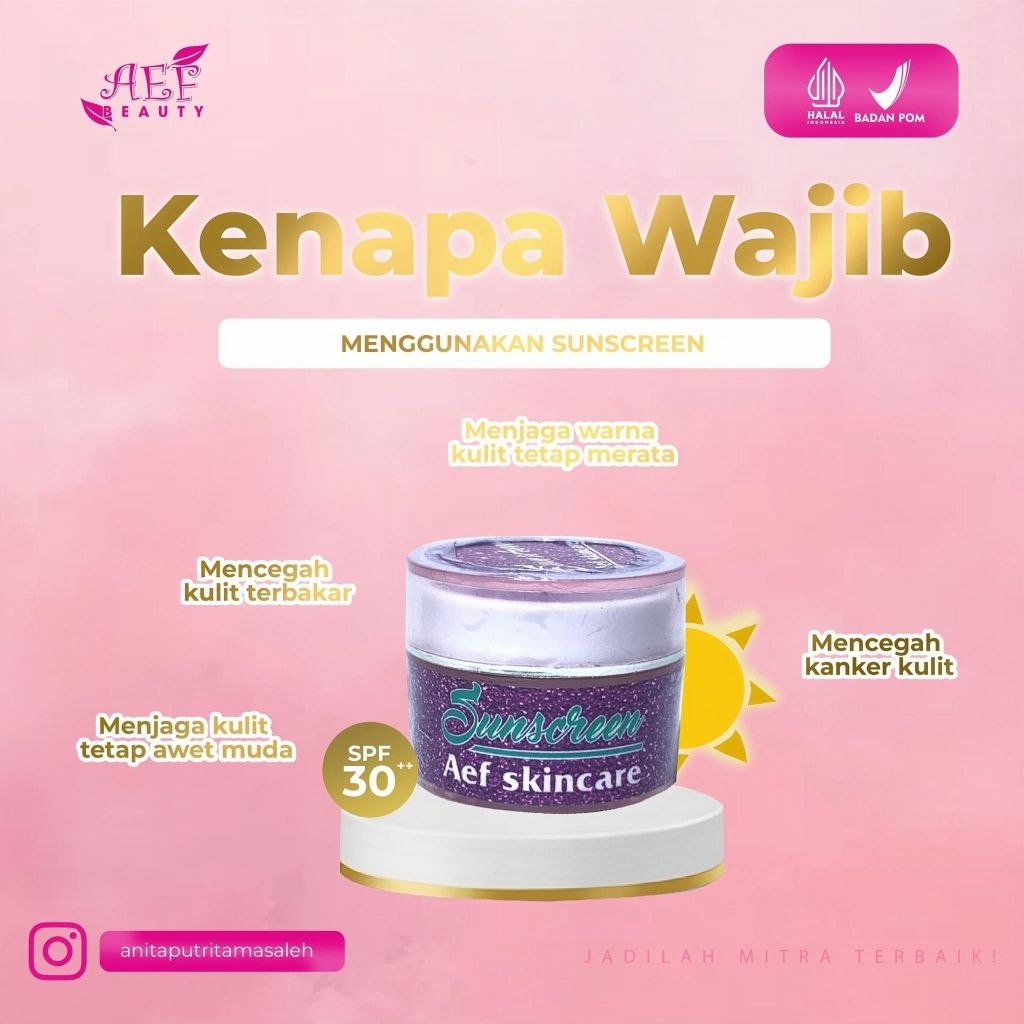 Sunscreen AEF Skincare
