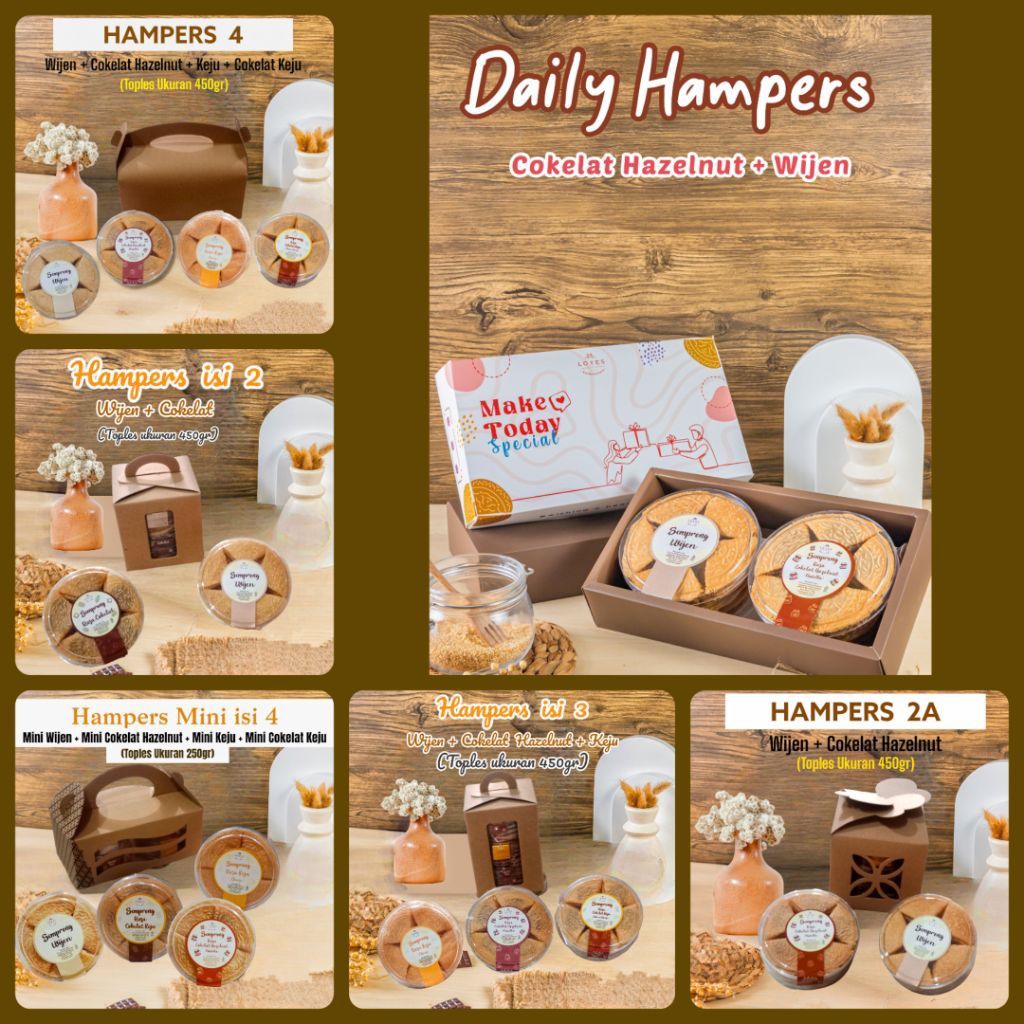 

Hampers Gift/Hampers Birthday/Hampers For All Event/dll - By Loves Semprong