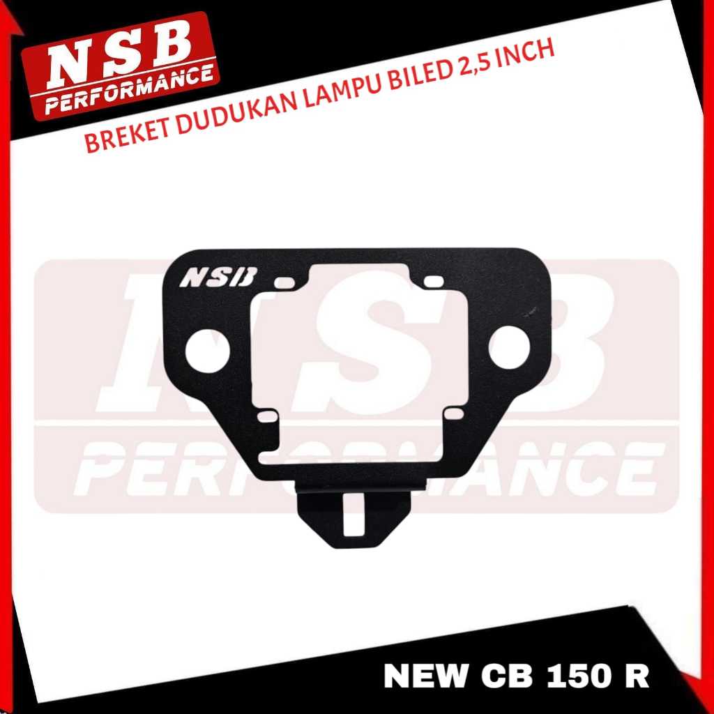 Breket Lampu Biled 2,5 inch dudukan lampu projie biled CB 150 R NEW