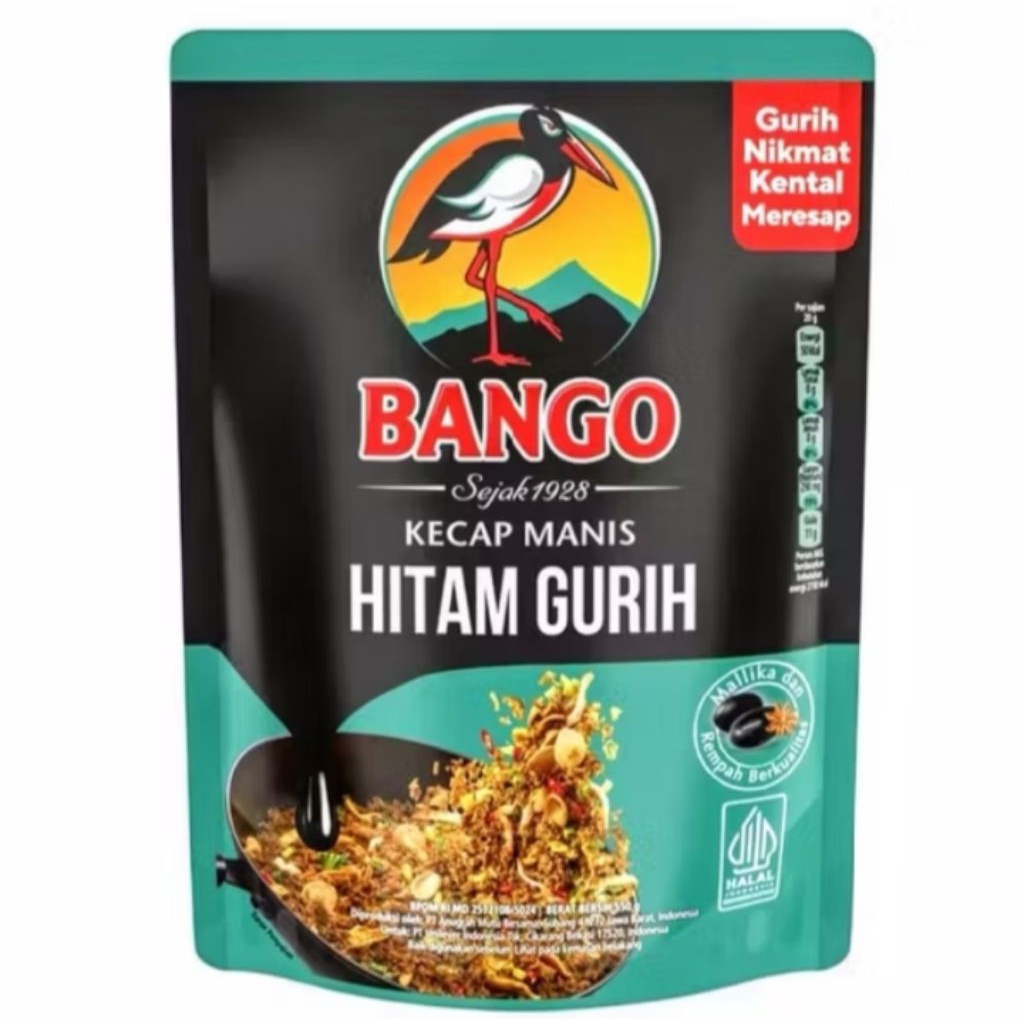 

Kecap Bango Hitam Manis Gurih 550g
