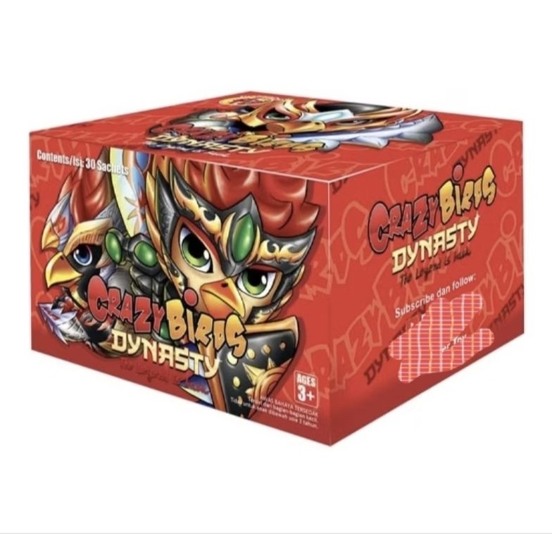 KODE U99P Mainan Puzzle 3d crazy Birds Dynasty