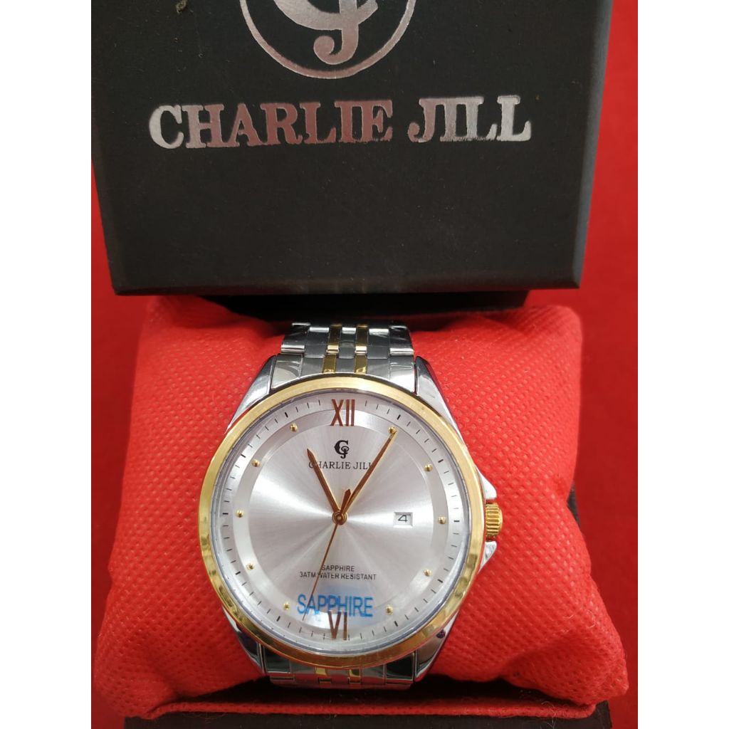 Jam Tangan Pria CHARLIE JILL 1733M Original