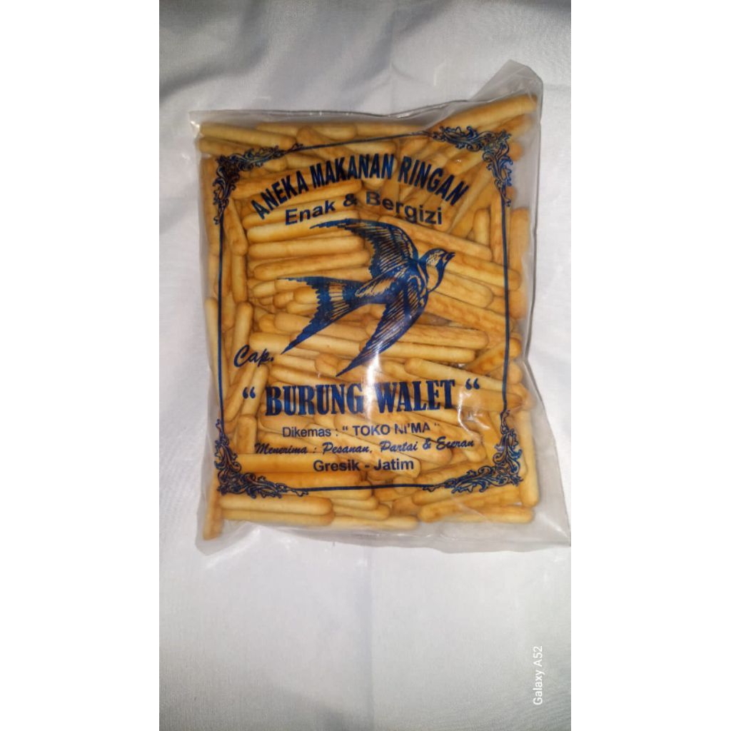 

COD 250 gr Kue Biskuit Stick Jari Ayam Cemilan Enak