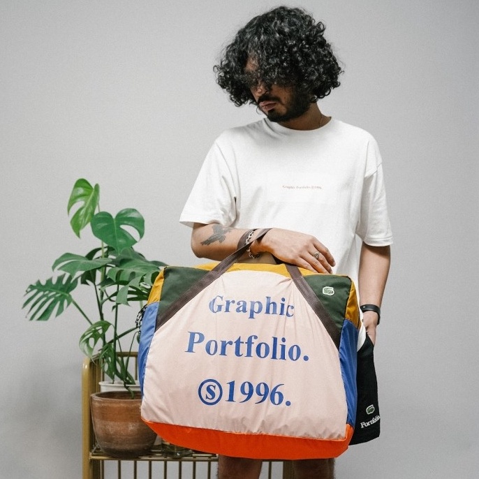 KODE R92P UNKL347 Travel Bag Warna Combo Bahan Polyester FODL