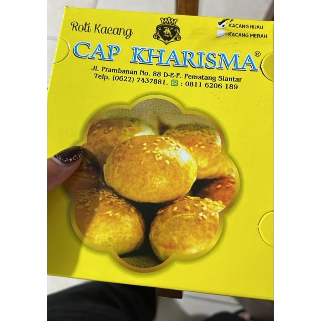 

Roti Kacang Kharisma Pematangsiantar isi 21 Pcs (Rasa Kacang Hijau)