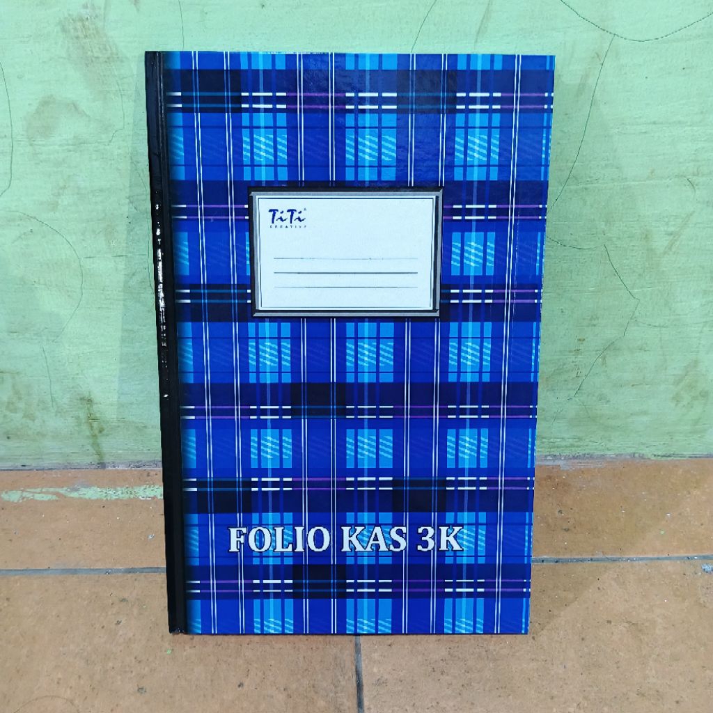 

1 Pcs Buku Kas Folio 100 Lembar HARD COVER