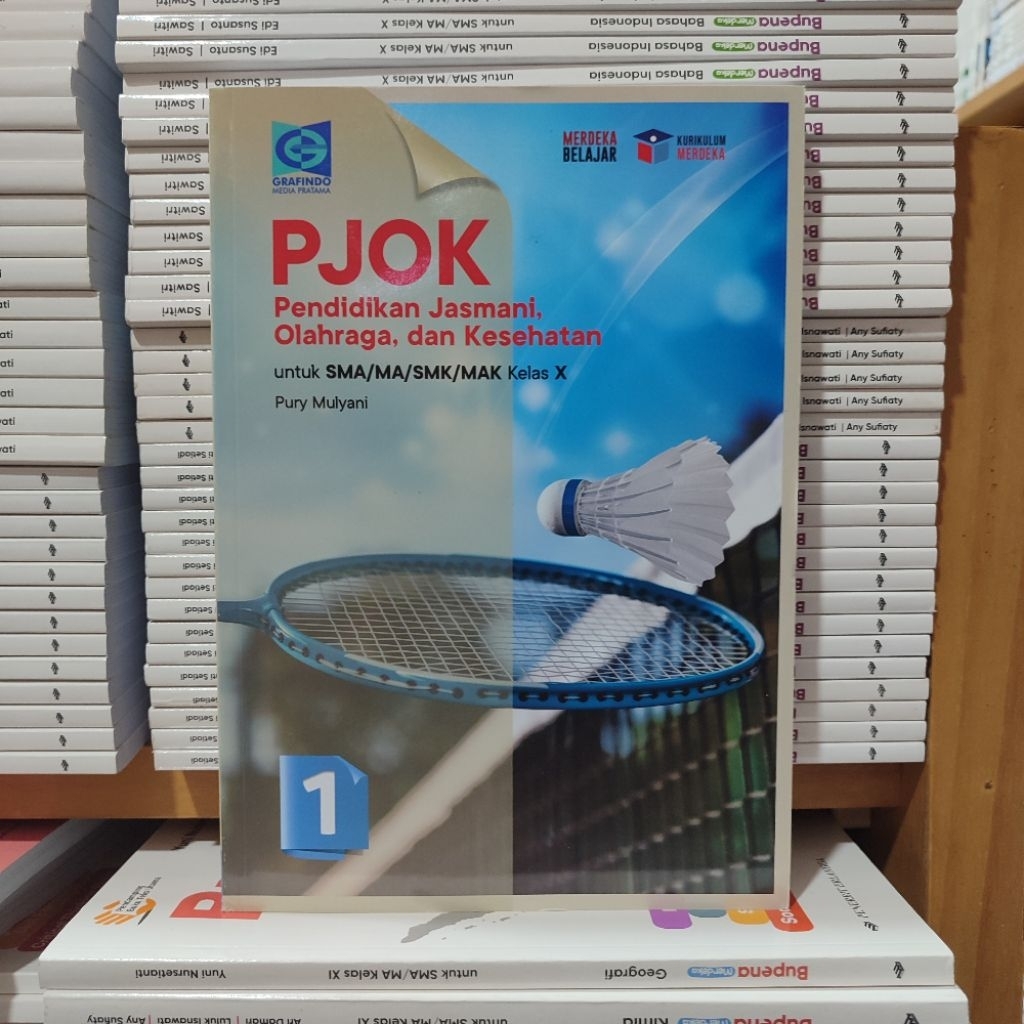 Buku PJOK Kelas 10,11,12 SMA Kurikulum Merdeka Grafindo