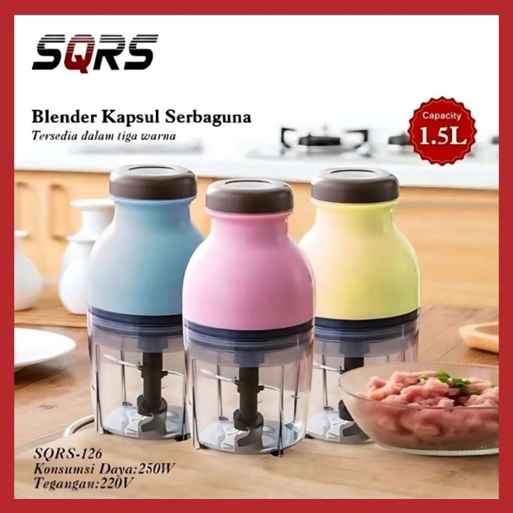 BLENDER CAPSULE BLENDER DAGING BLENDER BUMBU COPER LISTRIK
