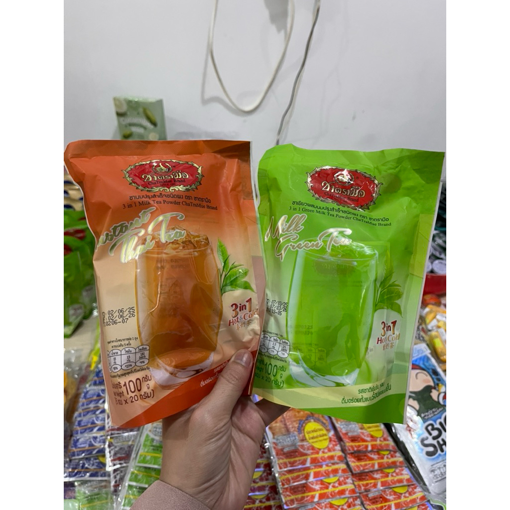 

[READY STOCK] ChaTraMue Instan Thai Tea Milky Green Tea