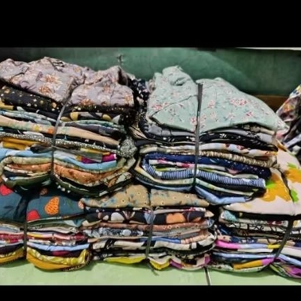 paket usaha daster anak sambung sudah obras 20pcs