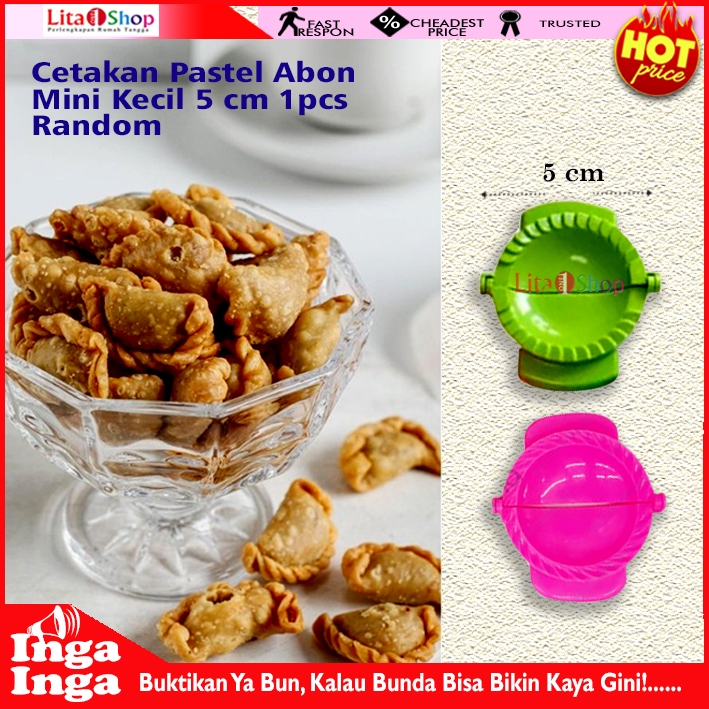 Cetakan Kue Pastel Plastik Kecil Sedang Cetakan Pastel Dumpling Loyang Pastel