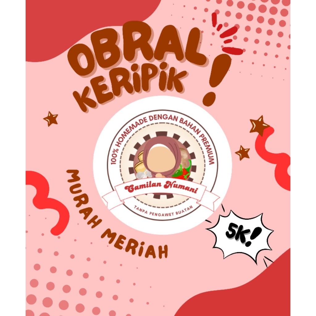 

OBRAL KERIPIK USUS 50 GRAM