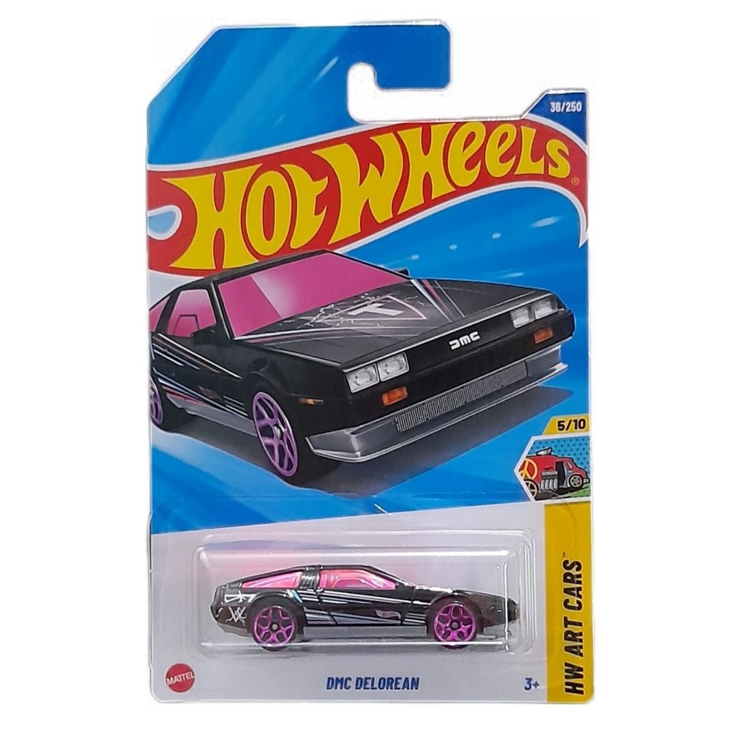 COLLECTOR HOT WHEELS DMC DELOREAN HITAM | HOTWHEELS ORIGINAL DMC DELOREAN | MOBIL DIECAST