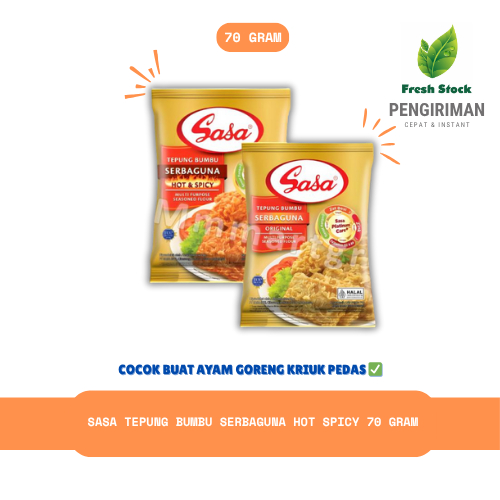 

SASA TEPUNG BUMBU SERBAGUNA HOT SPICY 70 GRAM | FreshStock
