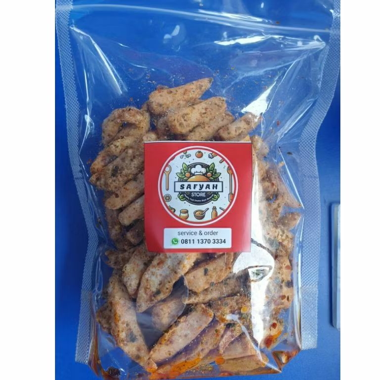 

Basreng pedas (cemilan)