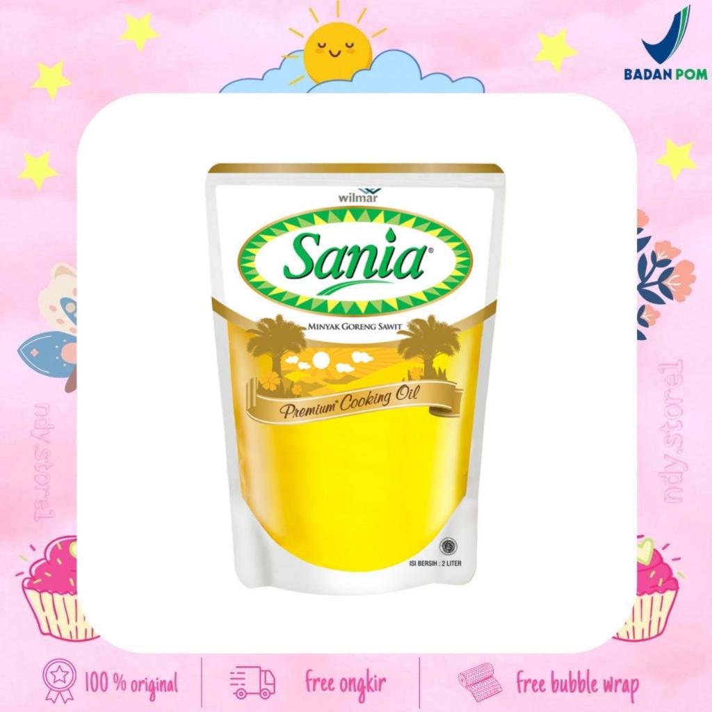 

Sania Minyak Goreng Sawit Premium Cooking Oil Pouch 2L