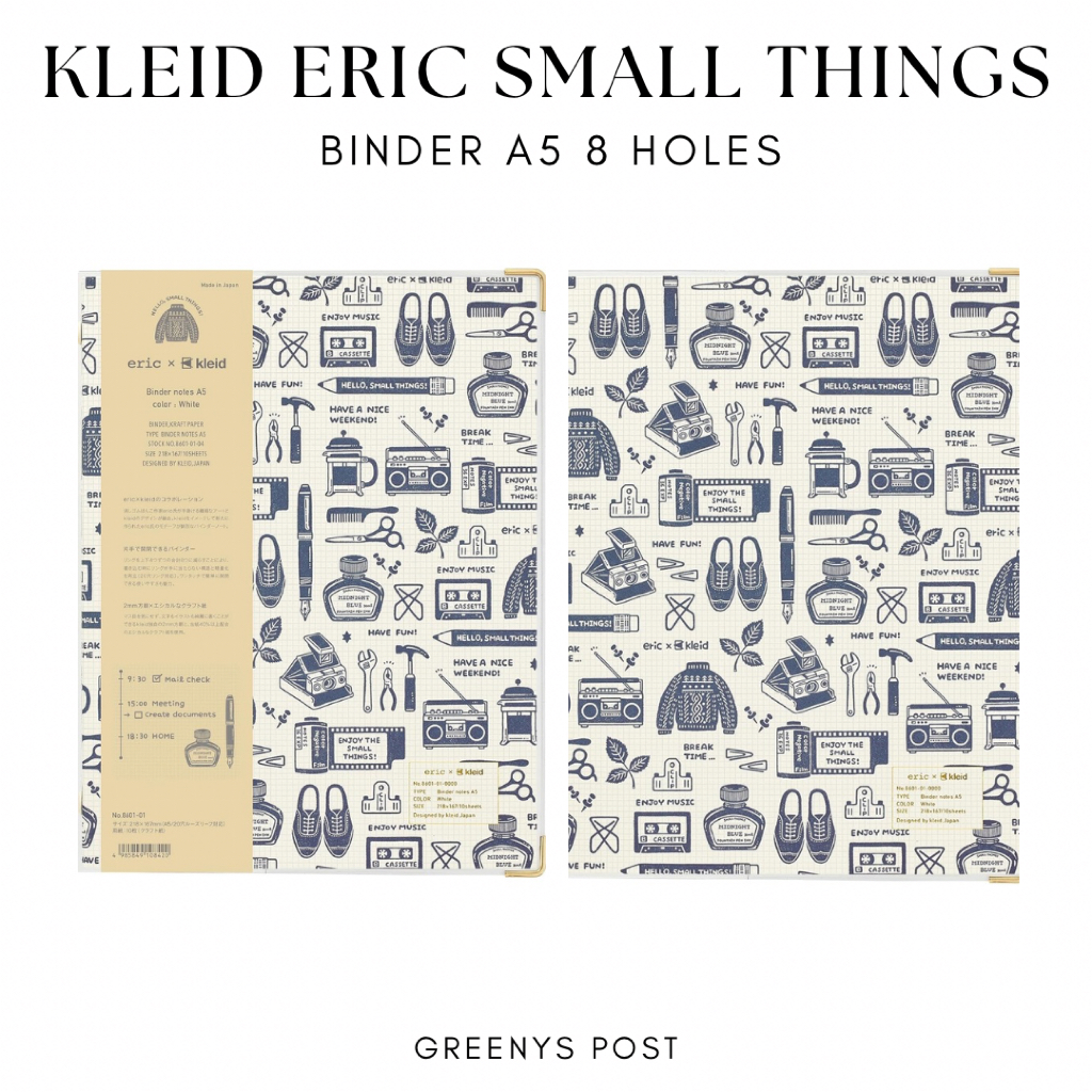 

Binder Kleid Pocket Notebook Papier Platz Eric Small Things