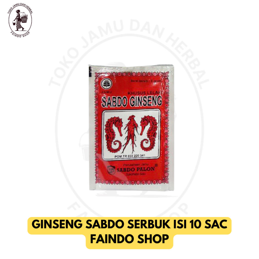 

Ginseng Sabdo Palon Serbuk 1 Pak Isi 10 Sachet
