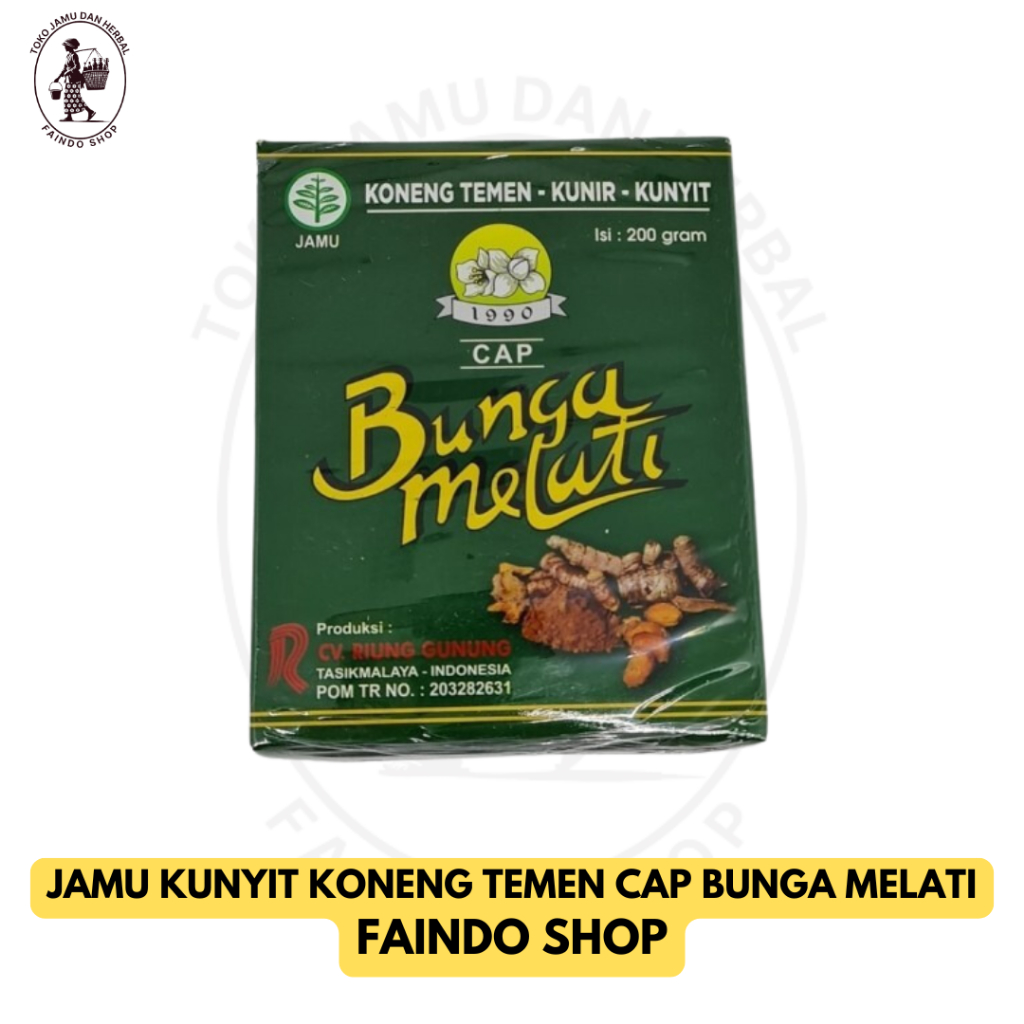 

Jamu Kunyit Koneng Temen Cap Bunga Melati Untuk Maag