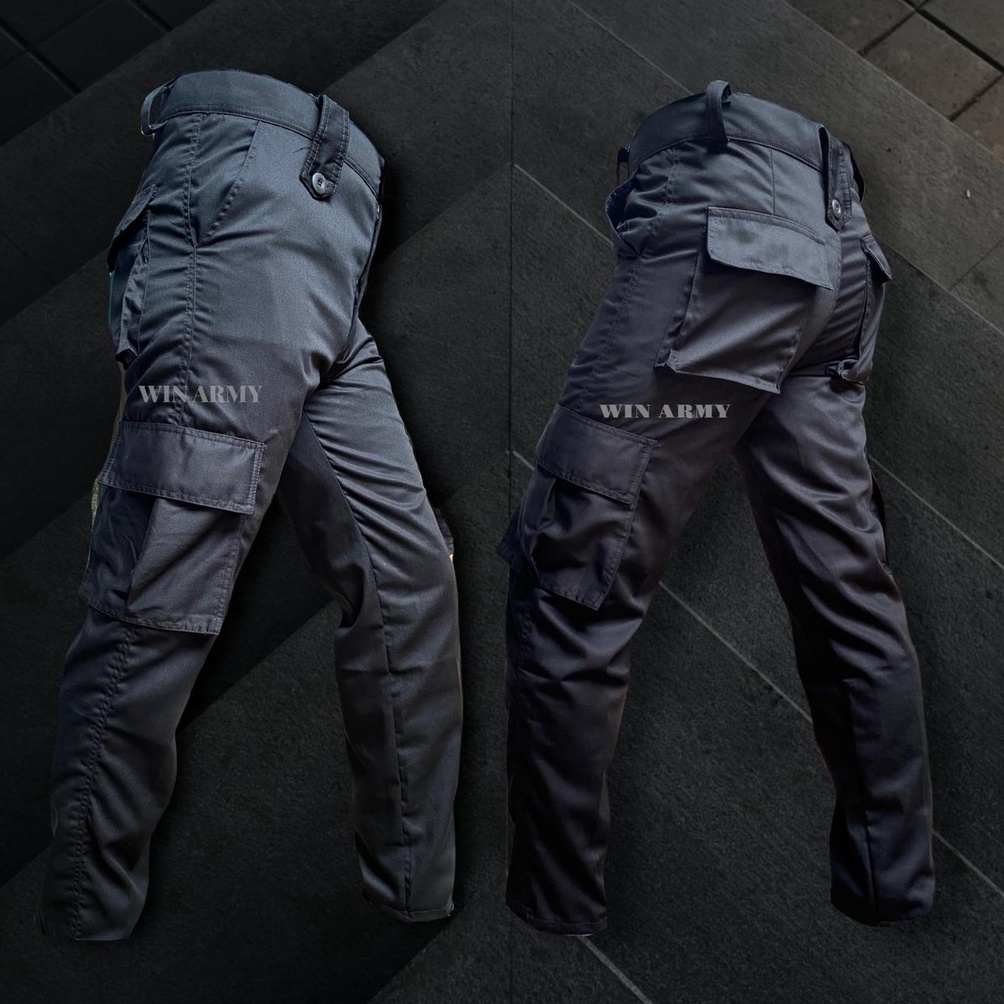 KODE U45J Celana PDL Coklat untuk Satpam Security Polri Brimob Celana PDL Panjang SMP SMA Dewasa DRI