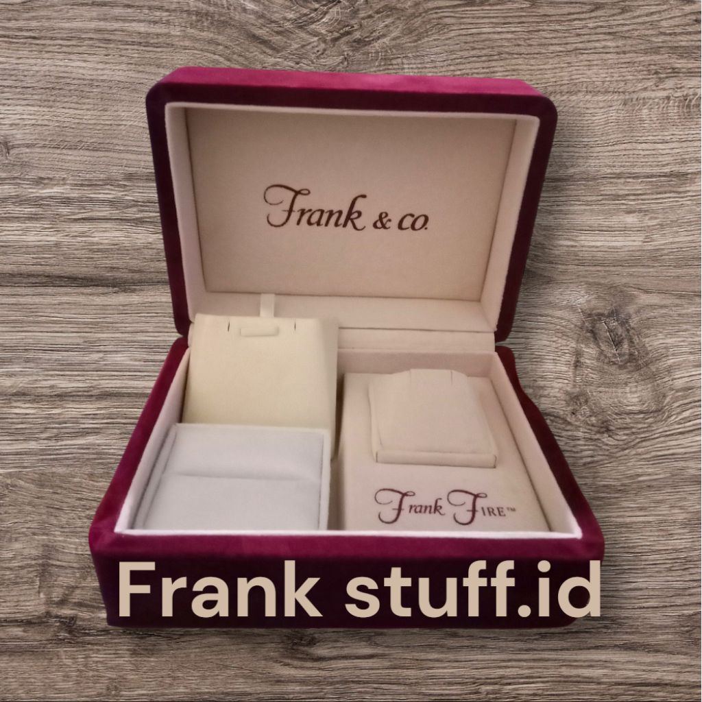 BIG DEAL BOX/KOTAK ANTING FRANK FIRE EXCLUSIVE FRANK & CO PROMO FEBRUARI FREE PRODUCT ORIGINAL 100%