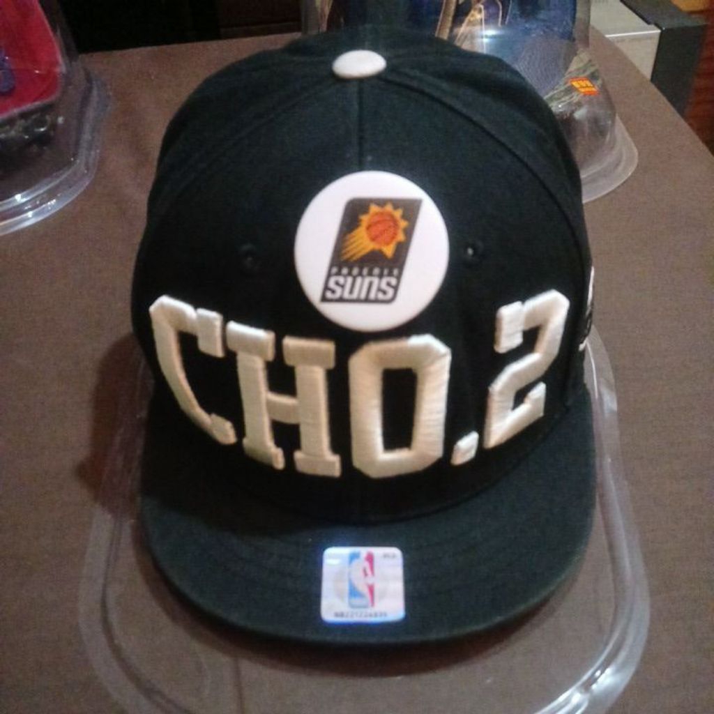 topi visor pendek nba phoenix suns snapfit.