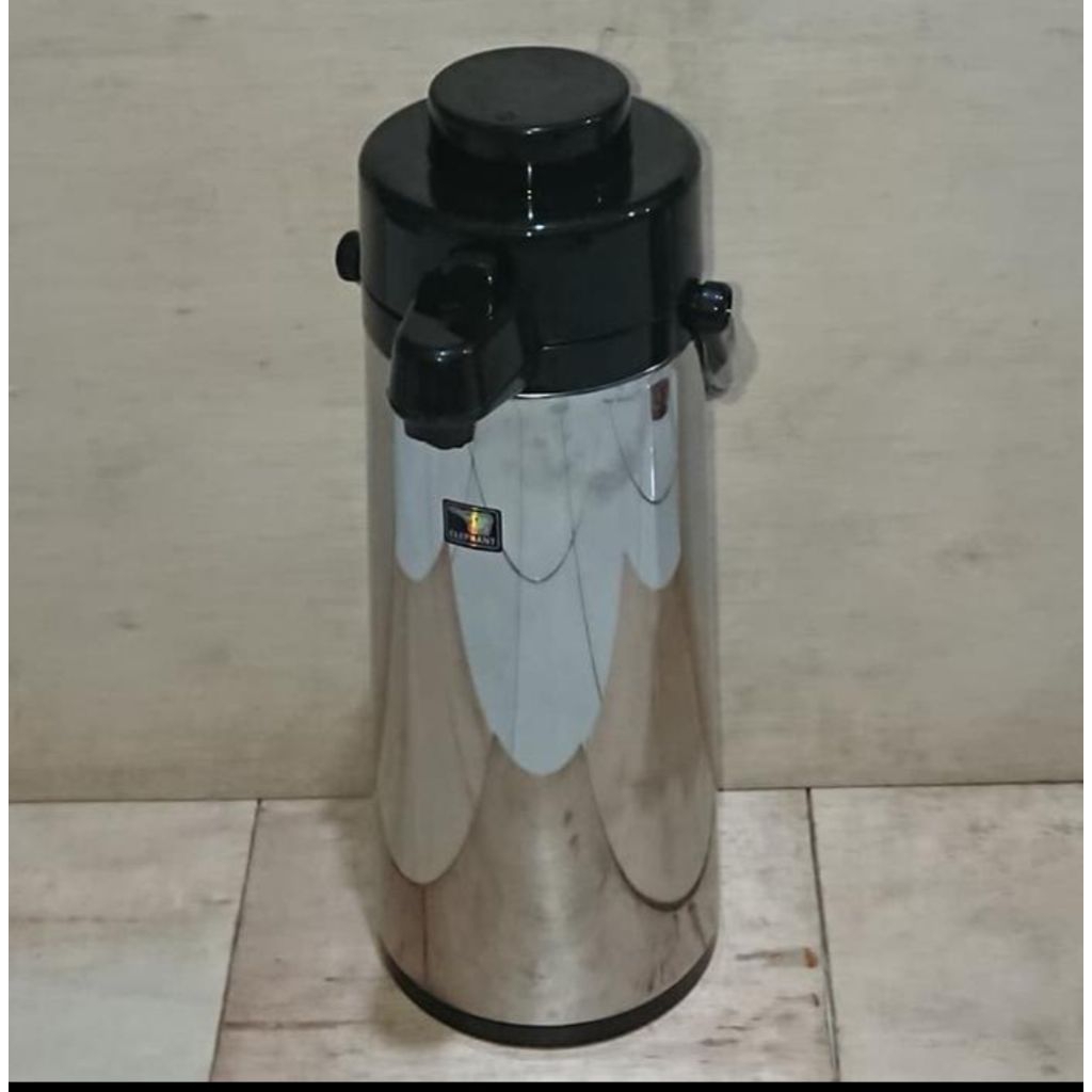 Termos Vacum Flask Elephant Pencet Stainless ST 2500