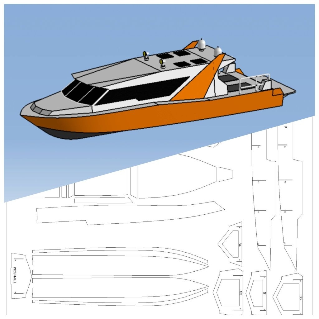 Rc Boat Plan Kapal Penumpang 10