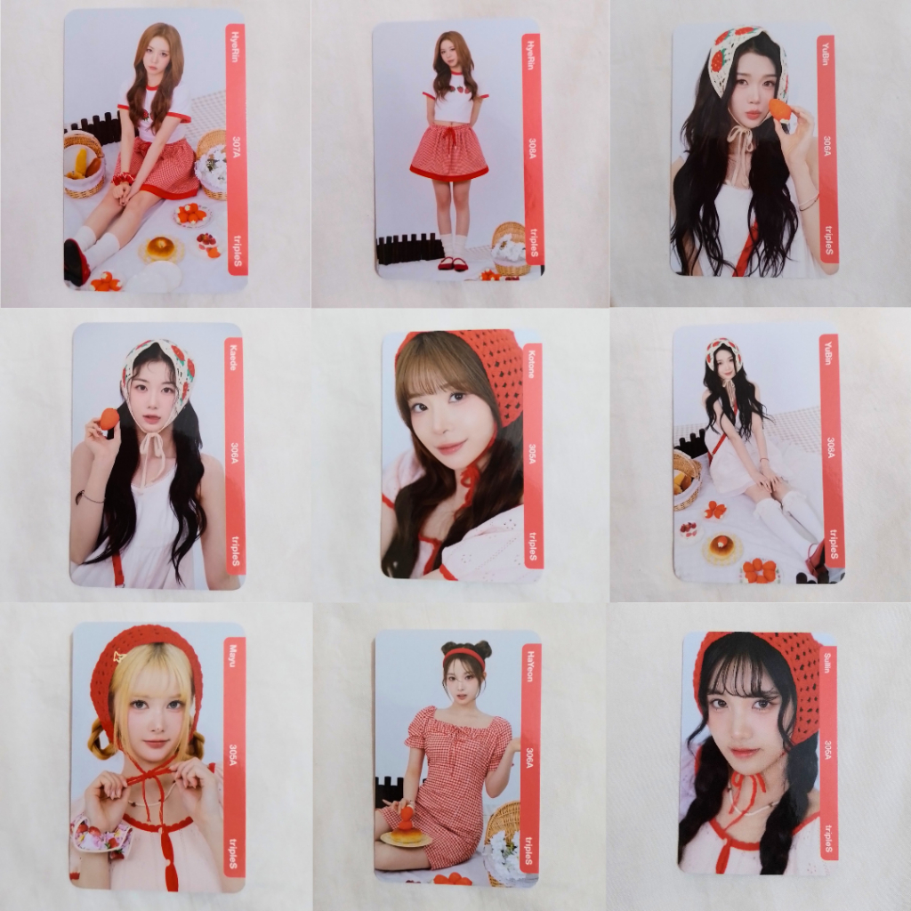 tripleS photocard pc objekt atom02 AA02 DCO objekts hyerin yubin sullin mayu jiyeon kotone kaede hay