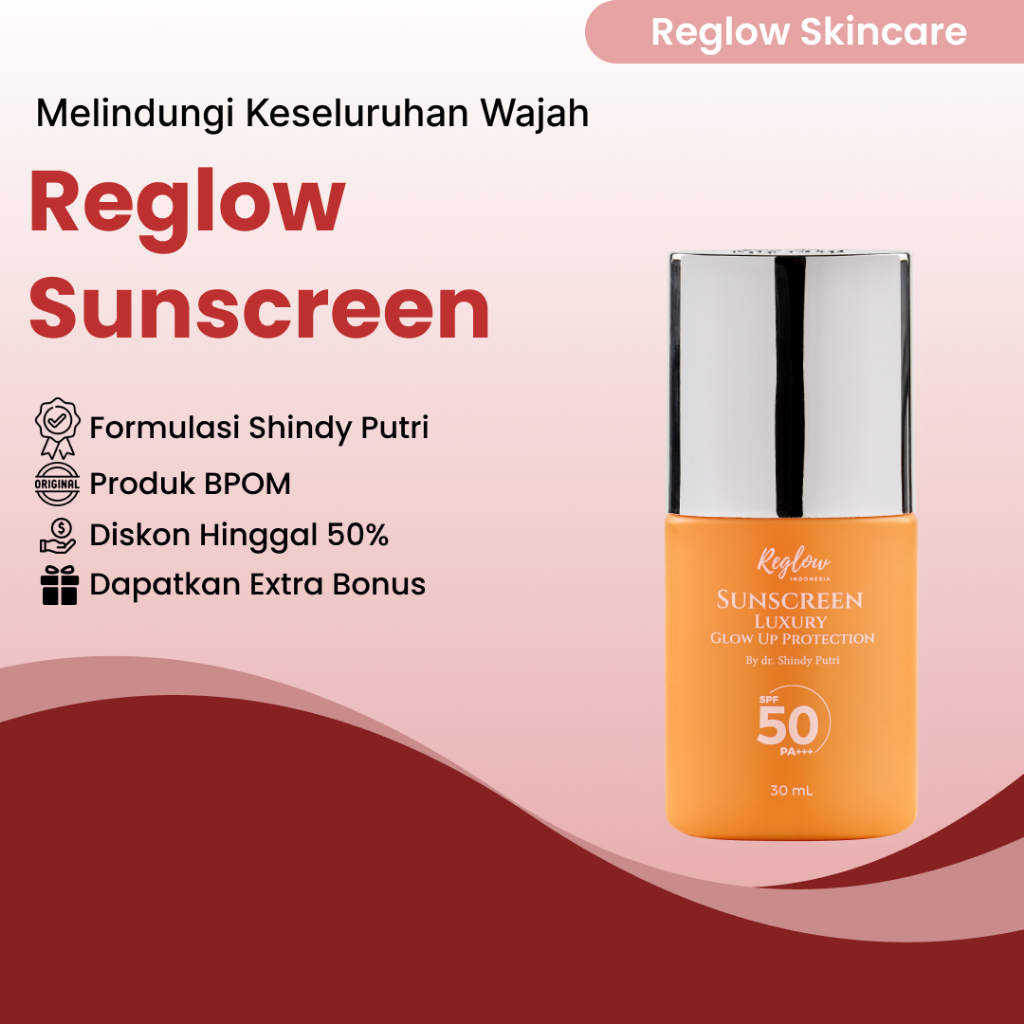 Reglow Skincare Perawatan Wajah Glowing BPOM Reglow Whitening Dr Shindy Official Skincare Wajah