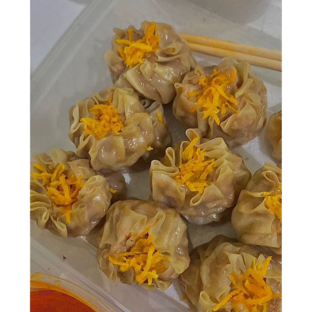 

dimsum premium mini isi 50pcs enak fre chili Oil ful daging