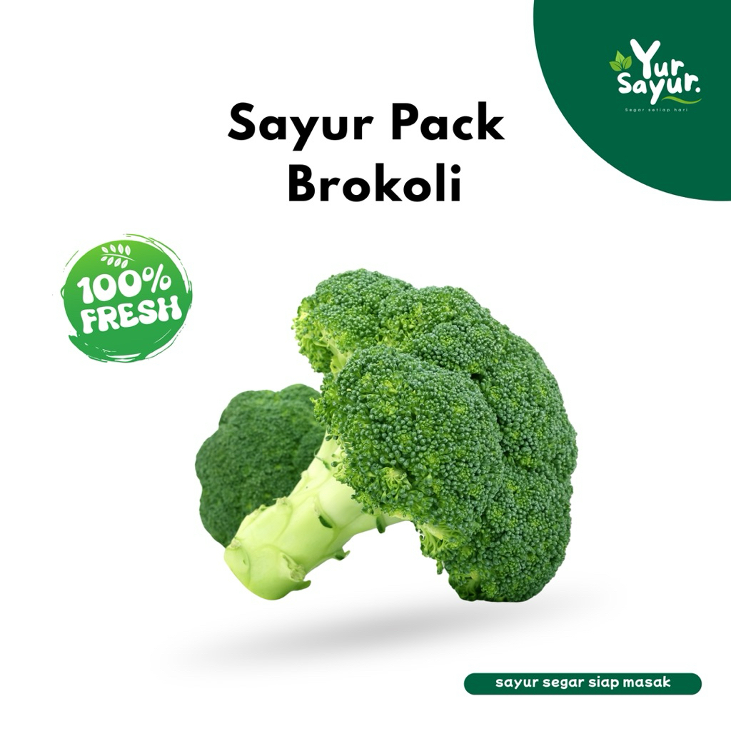 

YUR SAYUR - Brokoli Segar Premium Sayur Sehat Kaya Nutrisi