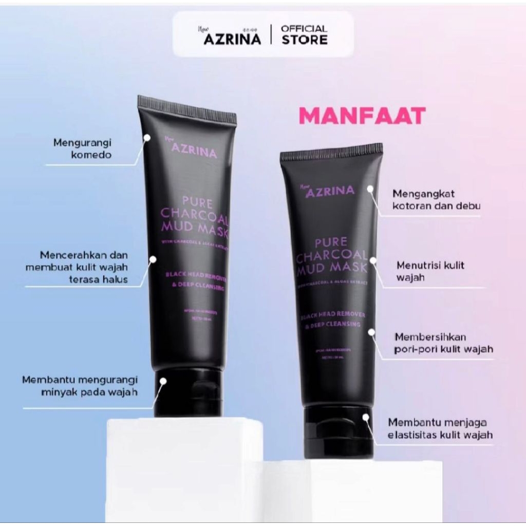 AZRINA CHARCOAL MASK