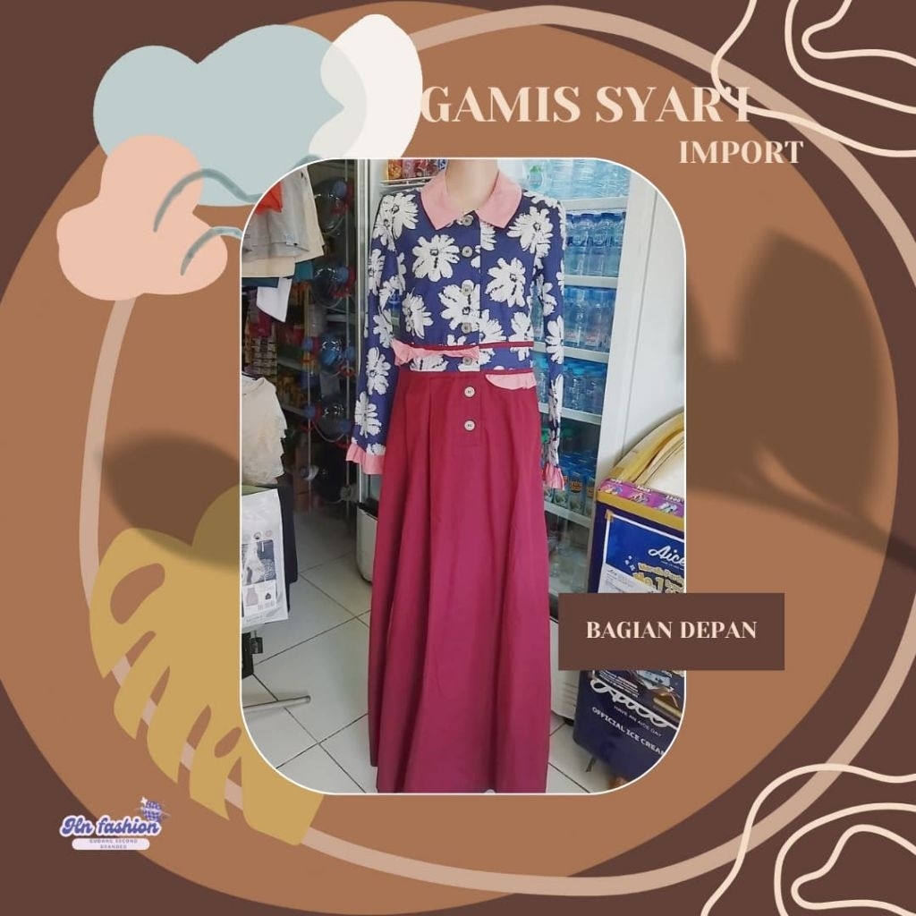 TUNEECA DRESS BAJU GAMIS JUBAH ORI NEW