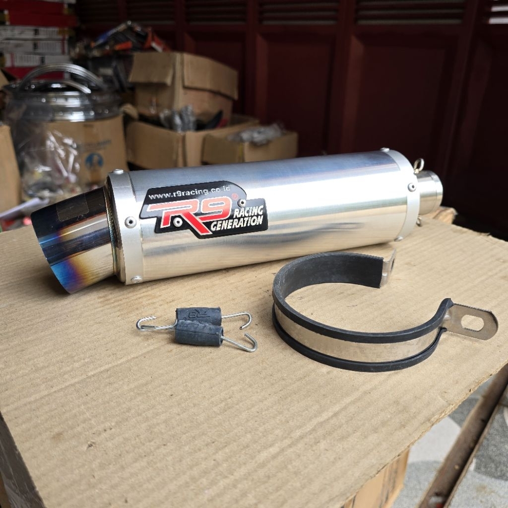 slincer silincer knalpot R9 MONZA original 38mm
