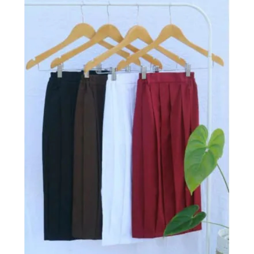 Rok Panjang Hitam Rempel Seragam Anak Sekolah SD MI